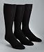 Calvin Klein Men's Cotton Rich Ribbed Dress Socks 3-Pack Hosiery