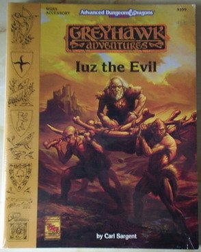Cover image : Iuz the Evil (Advanced Dungeons & Dragons, 2nd Edition, Wgr5 Accessory, 9399)