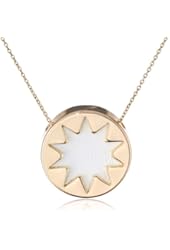 House of Harlow 1960 Mini Sunburst Pendant Necklace, 18"