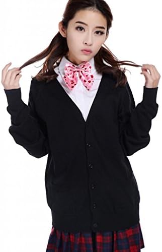 Lemail Wig Sweet Japanese Students School Uniforms Black