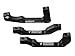 Shimano MA-R Disc Brake Mounting Bracket (Black, 180-mm Post/is)