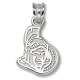 Ottawa Senators Sterling Silver Pendant