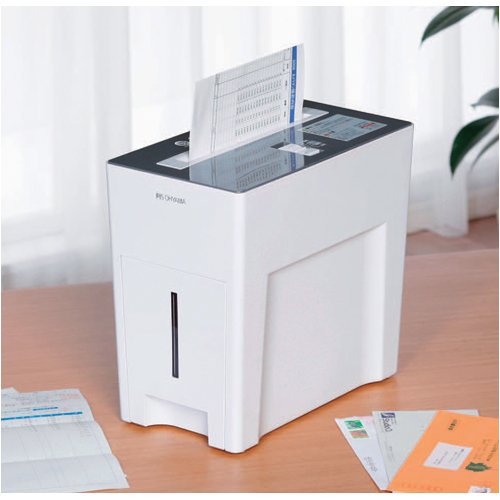 アイリスオーヤマ ペーパーシュレッダー グレー P5HU-G 28701