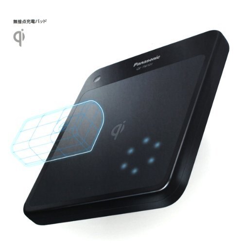 Panasonic 無接点充電パッド ChargePadチャージパッド ブラック QE-TM101-K