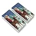 Christmas Holiday Silent Night Santa Claus Eraser Set of 2