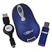 Third Party New : iMicro MO-16SBL 3-Button Wireless 3D Optical Scroll Mouse (Blue)