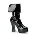 *LUCIFER-60, Red Pat Platform Calf Boot, 5