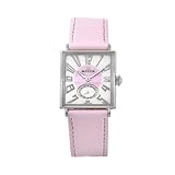 Milus Women's AURQ003 Aurigios Pink Leather Pink Dial Watch Milus Women's AURQ003 Aurigios Pink Leather Pink Dial Watch