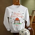 Personalized Kids Halloween Sweatshirt - Little Pumpkin Design
