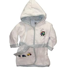 Embroidered Hooded Bath Robes by Daydreamers