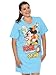 Disney Mickey Minnie Mouse + Friends V-Neck Sleep Shirt (One Size Fits Most)