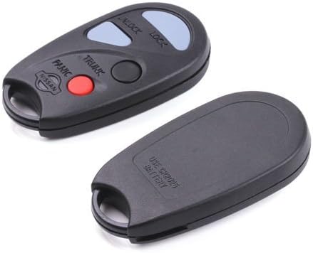 Lots of 2 Pcs New Transmitter Keyless Entry Remote Key Case Shell for Nissan Nisan 4/3+panic Buttons Infiniti I30