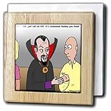 Review 3dRose LLC  / Dracula Goes to Church - 6 Inch Tile Napkin Holder