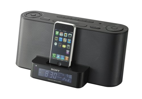 Sony ICF-C1IPMK2 Speaker Dock and Clock Radio with iPod Dock (Black)