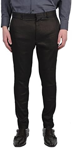 Haider Ackermann Men's Black Linen Pants US 34 IT 50
