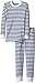 Sara's Prints Unisex Kids Organic All Cotton Long John Pajamas
