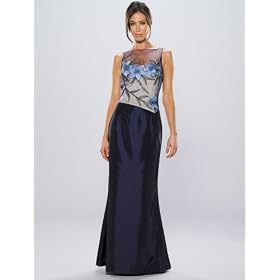 Formal Evening Dress - Halle Berry Oscar Dress for Evening, Formal, Party, Holiday Gown (7237) Navy