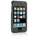 Black RUBBER FEEL Crystal Snap-On Cover Hard Case Cell Phone Protector with Clip for Apple iPhone 3G i-phone