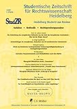 Produkt-Bild: Studentische Zeitschrift f&uuml;r Rechtswissenschaft Heidelberg, StudZR, H.2009/3 : Aufs&auml;tze; Methodik; Rechtsprechungsanalyse