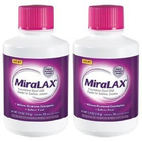 MIRALAX Laxative Powder for Occasional Constipation 60 Doses (2 Months)