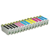 Buy 14 Pack Epson Ink Cartridges for Epson Stylus Photo R260, R280, R380, RX580,...