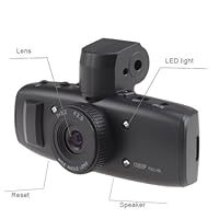GS1000 FULL HD 1080P 1.5' LCD Display 5MP Car Cam Recorder DVR With GPS Gsensor Google Map, Extend to 32GB TF Card