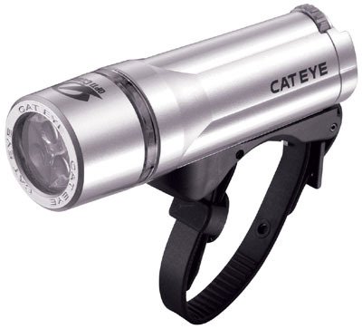 Childrens Toyshop  Toys : Cateye HL-EL410 LED Bicycle Headlight (Silver)