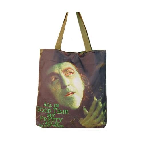 Wizard of Oz Wicked Witch "All In Good Time My Pretty" Tote Bag