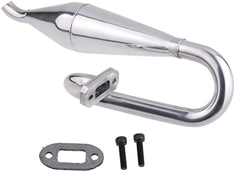 SkyQ RC Aluminum Exhaust Joint Tubing Exhaust Pipe 050024 for HSP 94050 RC Buggy Car Truck