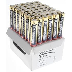 Panasonic Pro Power - AAA (LR03) - Extra Value Box of 48 Batteries