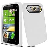 HTC HD7 (T-Mobile) Gel Skin Case - White