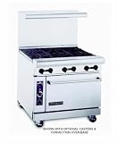 American Range 36 2 Burners 12in Griddle & 12in Broiler AR2B-12G-12RB