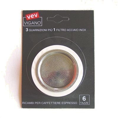 Bialetti 3 Cup Washer and Filter