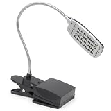 USB&単3型電池4本 2電源対応 28灯LEDクリップライト RL-BU28BK