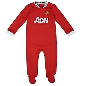 Manchester United Football Club Kit Sleepsuit (0 - 3 Months)