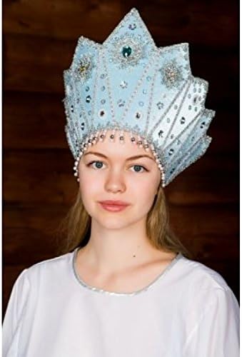 Fairy Tale Kokoshnik Blue Headdress