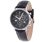 Haas & Cie Herrenuhr Vitesse Chronograph Edelstahl schwarzvon "Haas & Cie"