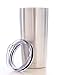 Romatlink Stainless Steel Double Wall Vacuum Insulated Tumbler with Lid, 20 oz, 20oz, silver