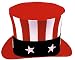 Deluxe Top Quality Uncle Sam Top Hat