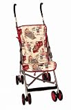 Vintage Train Fabric Stroller Liner