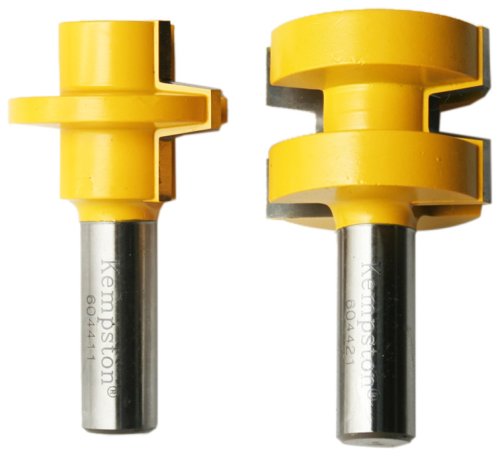 Kempston 604411 604421 1 2 Inch Shank Tongue Groove Wedge Set 8mm 1 1 2 Inch Cutting Diameter 1 1 8 Inch Cutting Length