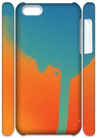 3D iPhone 5C Case Paint Splatter iTunes Gift Card Inspired V2, Anti-Slip Splatter Sexyass, {White}