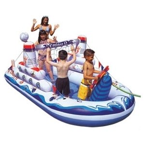 Childrens Toyshop  Toys : Bestway 10ft Cruiser Q Park - Paddling Pool Boat Set