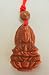 Fashion Jewelry ~ Red Goldstone Kwan Yin Goddess Necklace (Energy Healing) Approx. 1" in Diameter