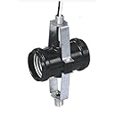 Leviton 4015-D4F Medium Base 2-Light Twin, Phenolic Multi-Cluster Incandescent Lampholder, Keyless, 1/8IPs Male top &amp; Bottom Bracket, Black