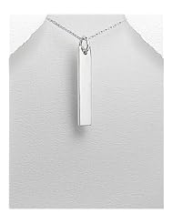 Pendant Necklace In 92.5 Sterling Silver