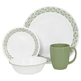 Corelle 16-pc. Basket Weave Dinnerware - Round by World Kitchen