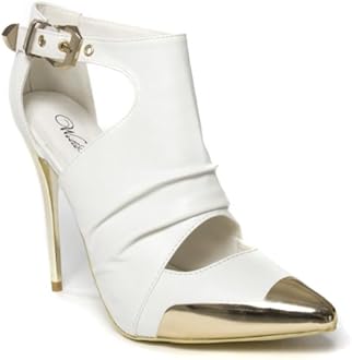 Wild Rose Womens WILSON01 Closed Toe High Heel Stiletto Pump Shoes