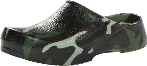 Birki's Men's Super Polyurethane Clog,Green Camouflage,46 EU/13 M US