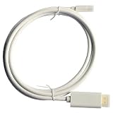 Produkt-Bild: KanaaN Mini-DisplayPort zu HDMI 1080p Kabel 1,8 m - Video- und Audio-&Uuml;bertragung - wei&szlig;